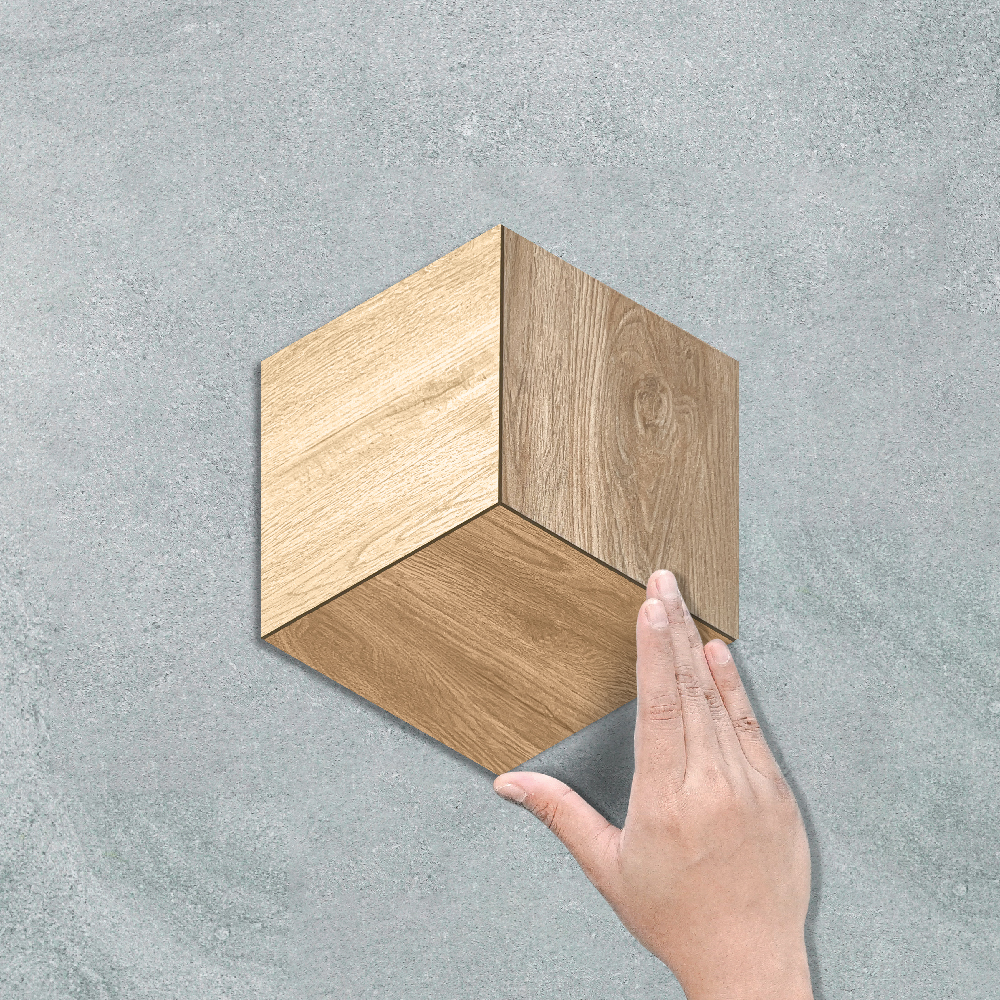 MIXED OAK - WOOD LOOK TILE