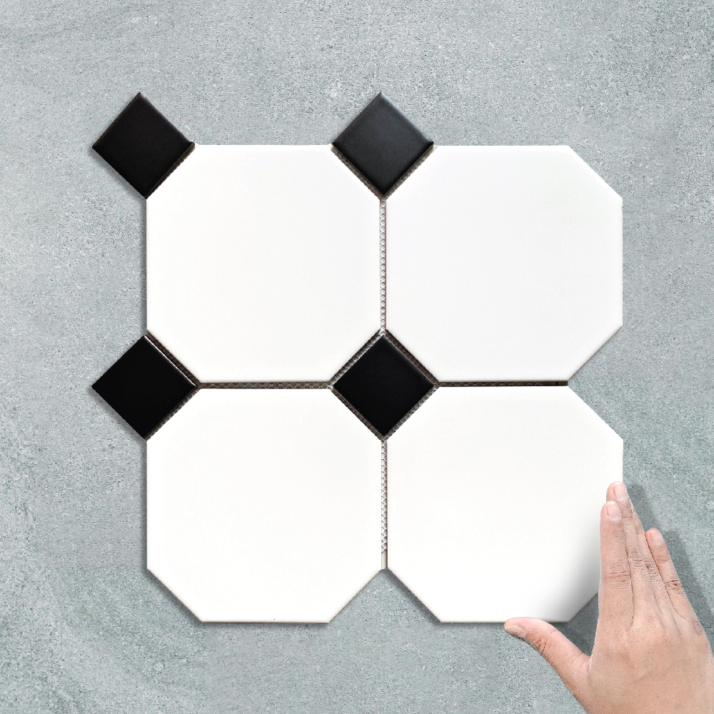 EMBER WHITE BLACK - MOSAIC