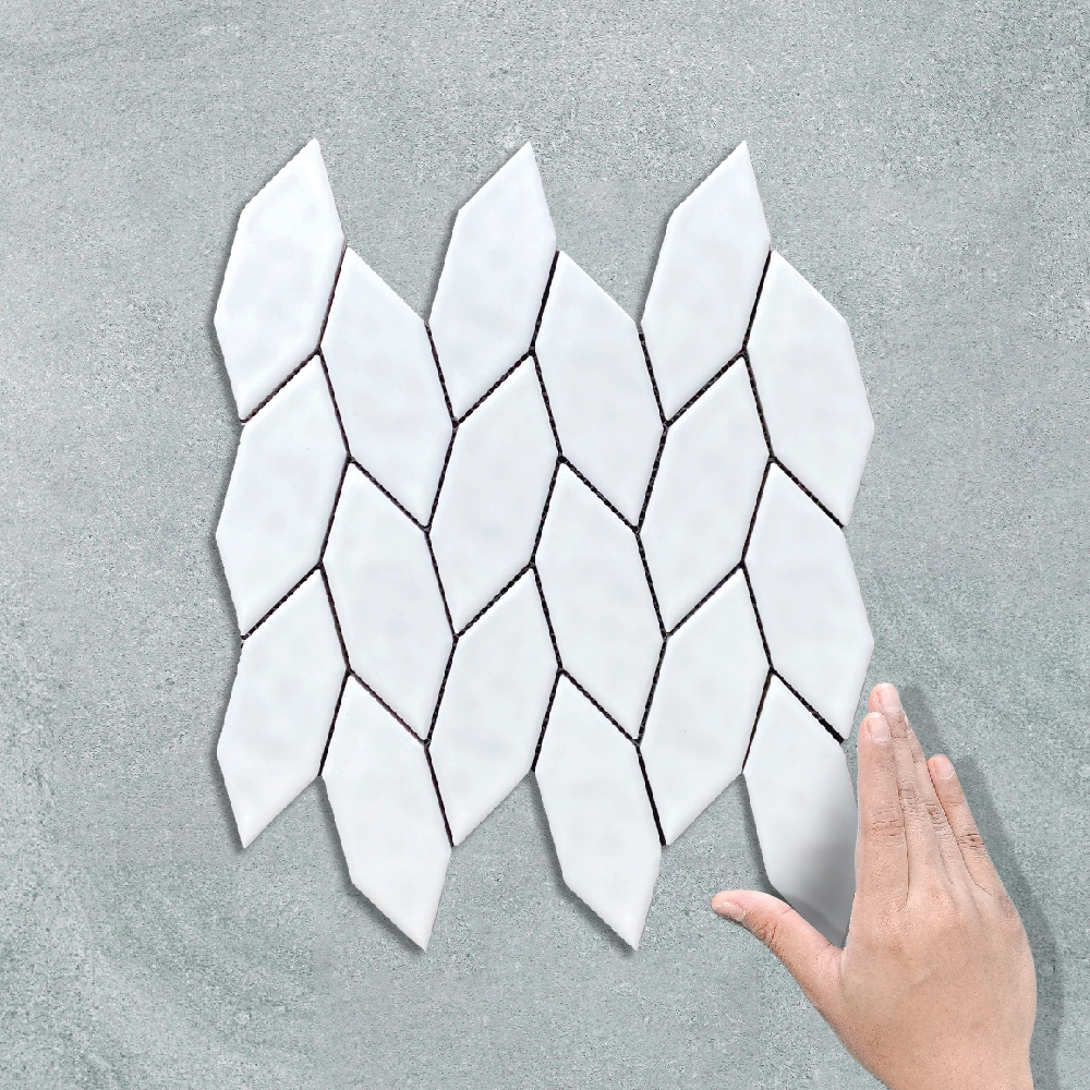 HEX LEAF XL WHITE - MOSAIC