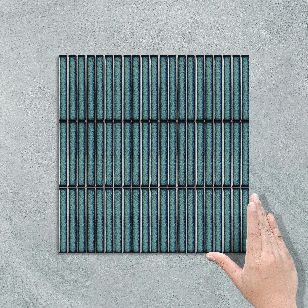 KITKAT PEACOCK GREEN - MOSAIC