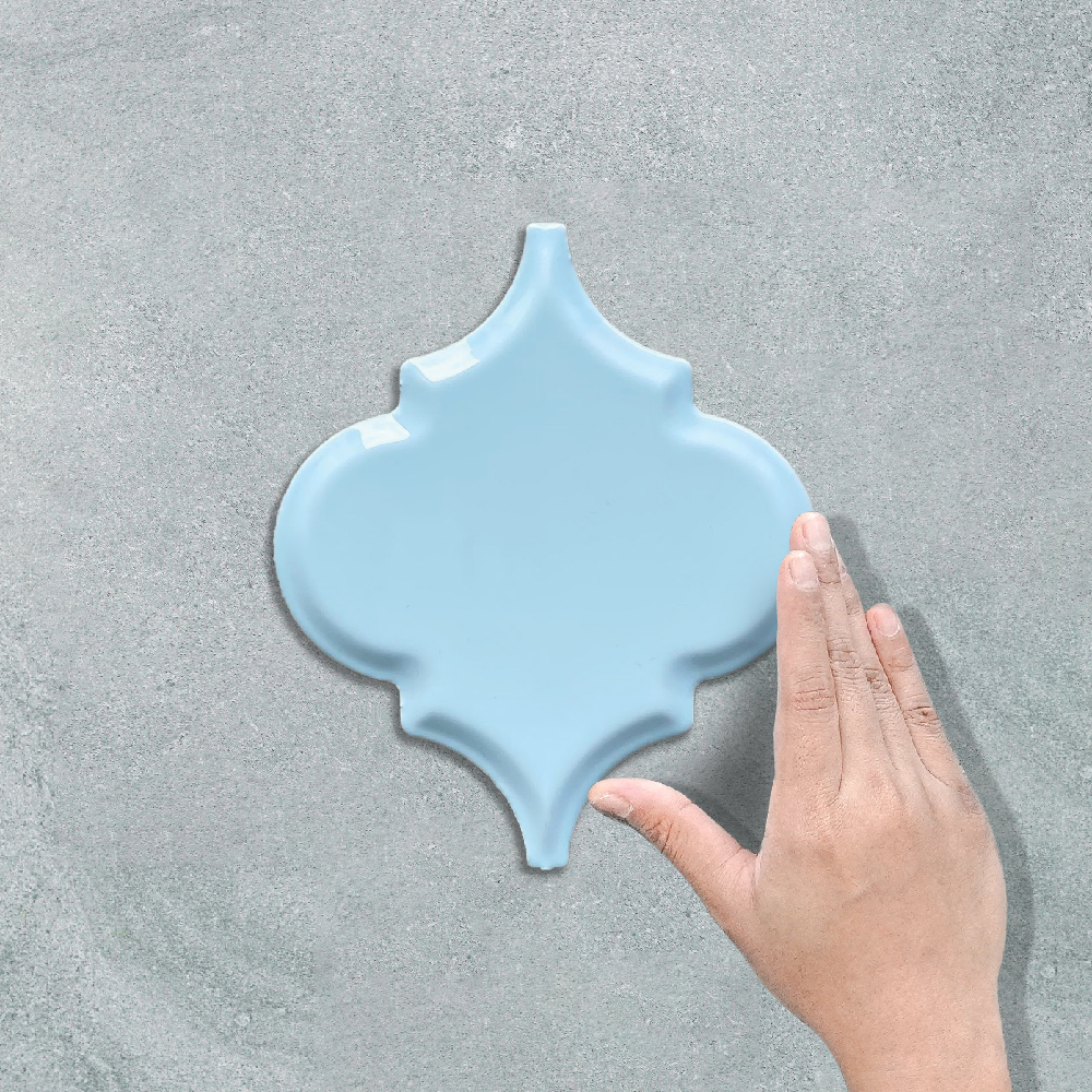 LANTERN XL SKY BLUE - MOSAIC