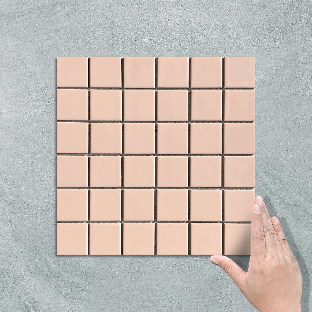 MINI SQUARE BLUSH PINK - MOSAIC