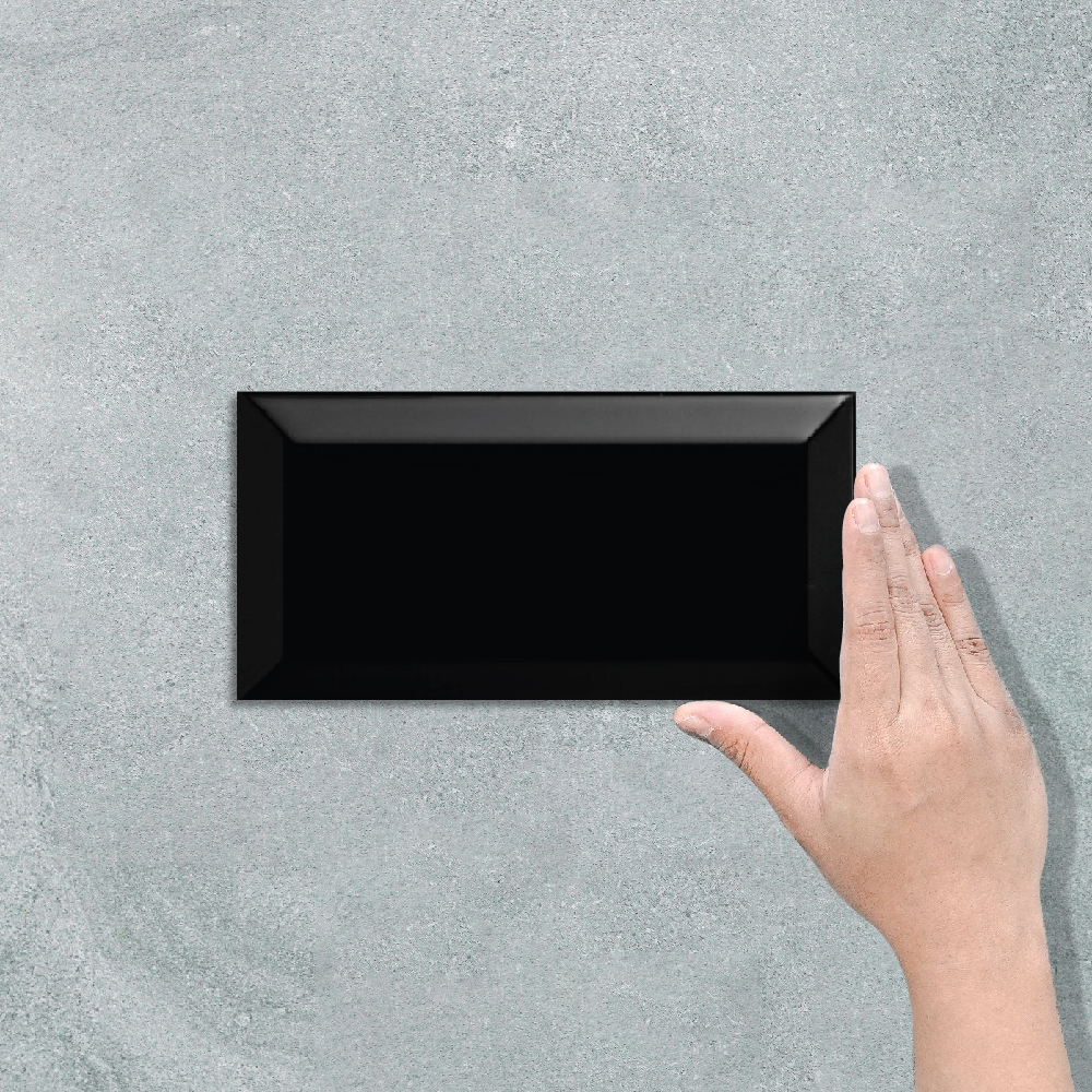 BEVEL BLACK - SUBWAY TILE