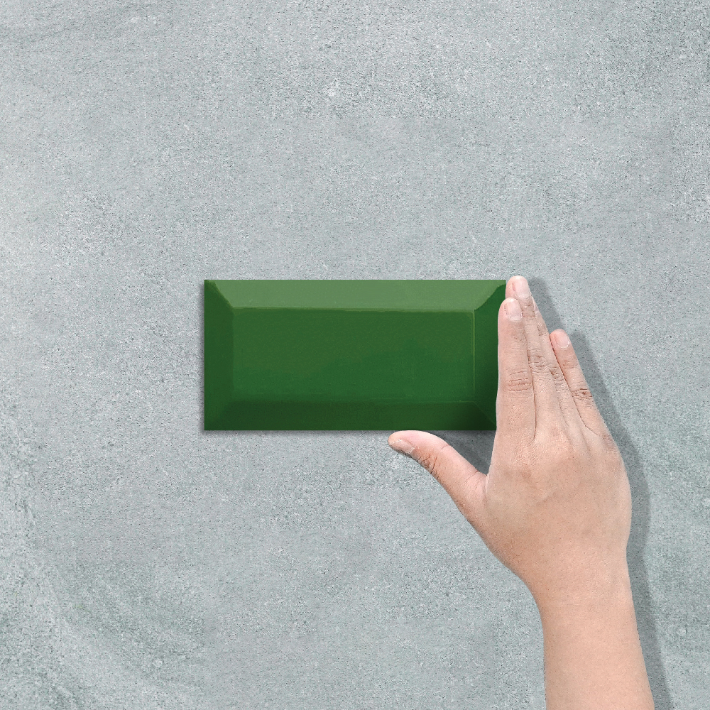 BEVEL GREEN - SUBWAY TILE