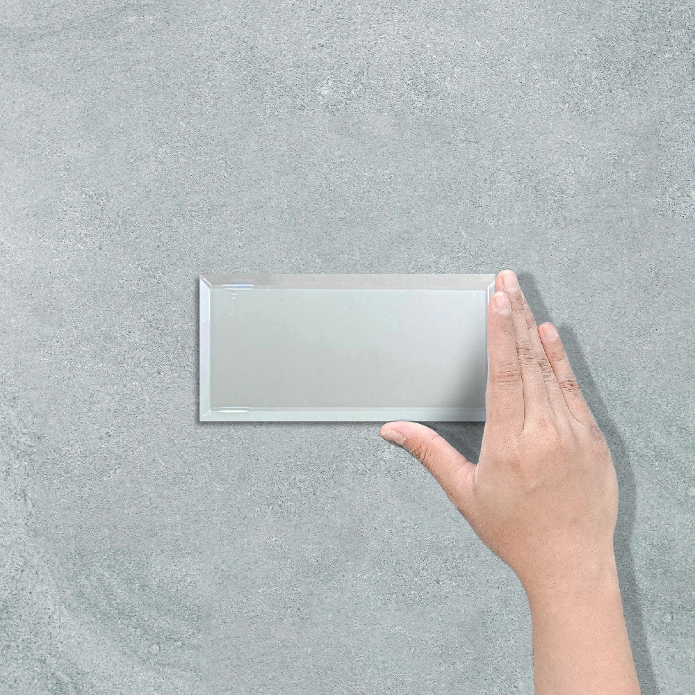 BEVEL MIRROR - SUBWAY TILE