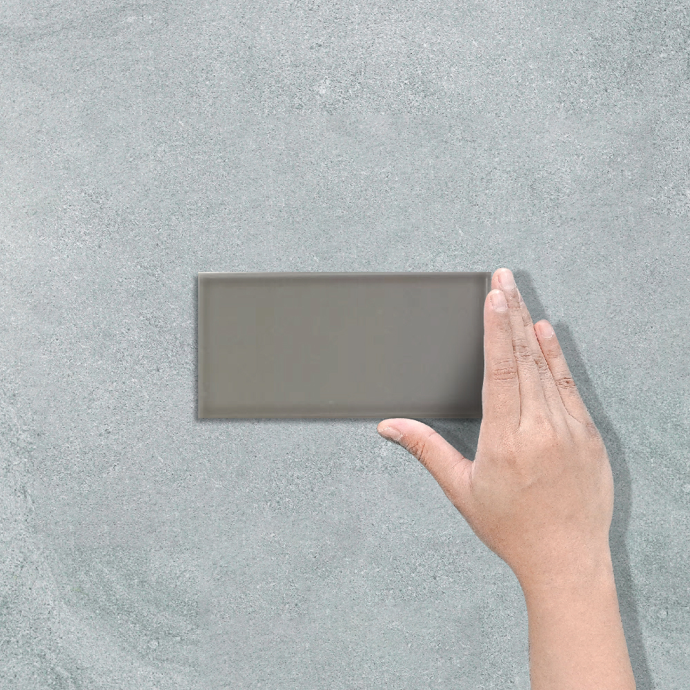 FLAT CHARCOAL - SUBWAY TILE