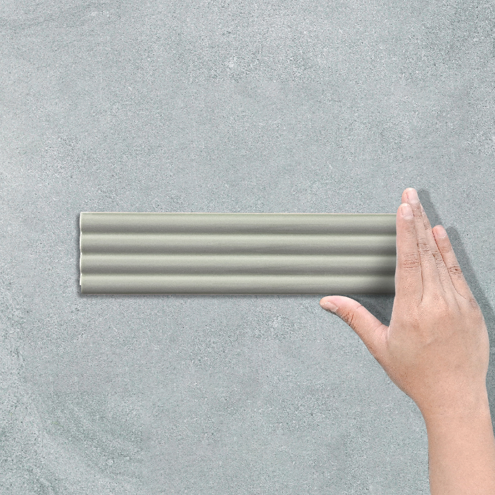 FLUTED PISTACHIO - SUBWAY TILE