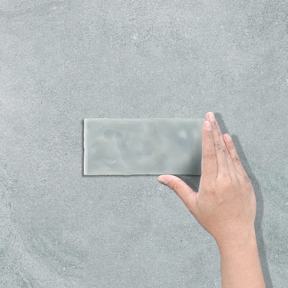 HANDMADE LOOK SMALL CLOUD GREY - SUBWAY TILE