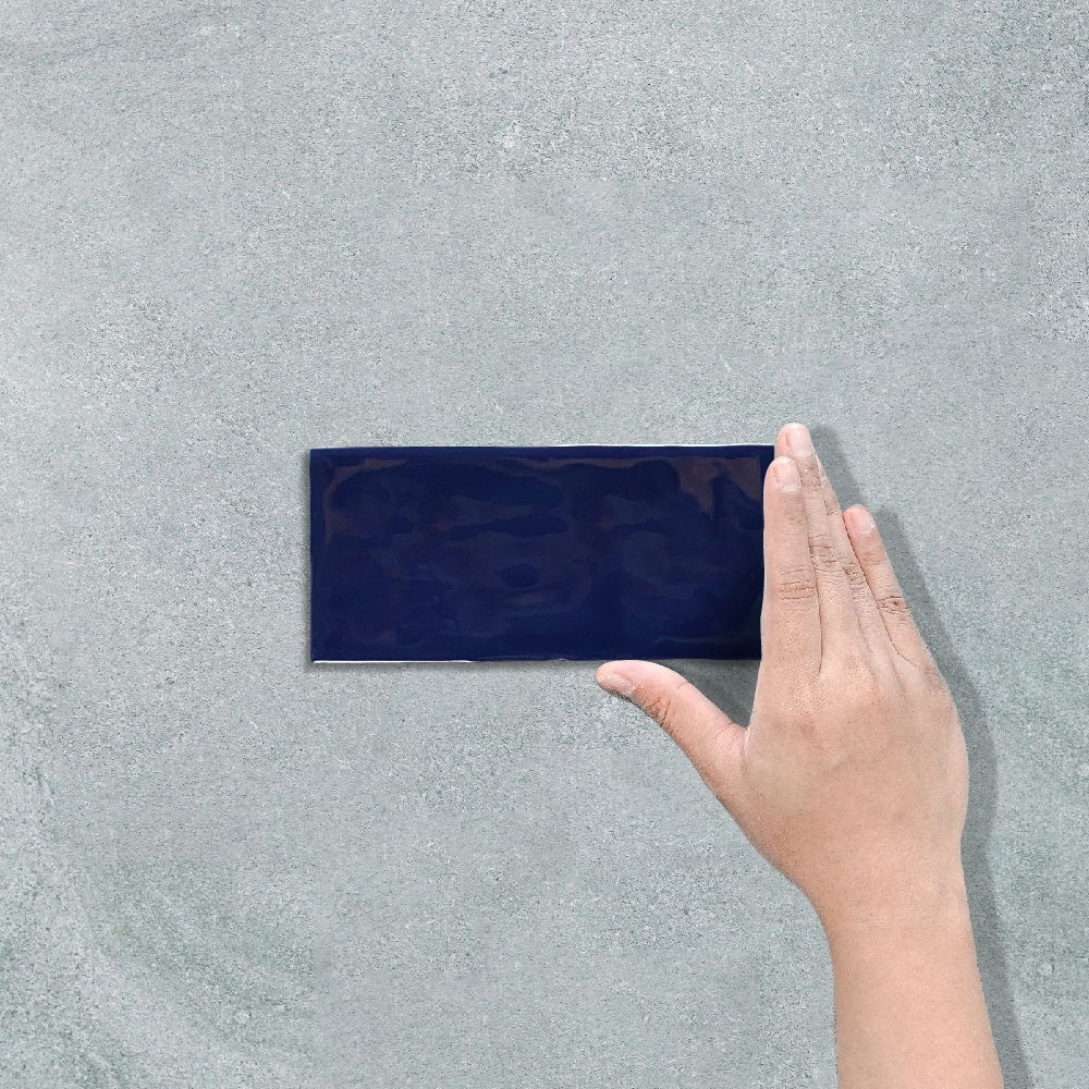 HANDMADE LOOK SMALL OXFORD BLUE - SUBWAY TILE
