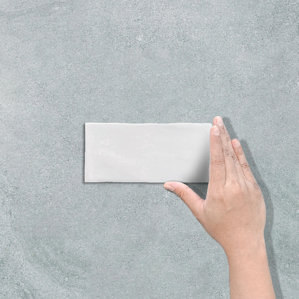 HANDMADE LOOK SMALL WHITE - SUBWAY TILE