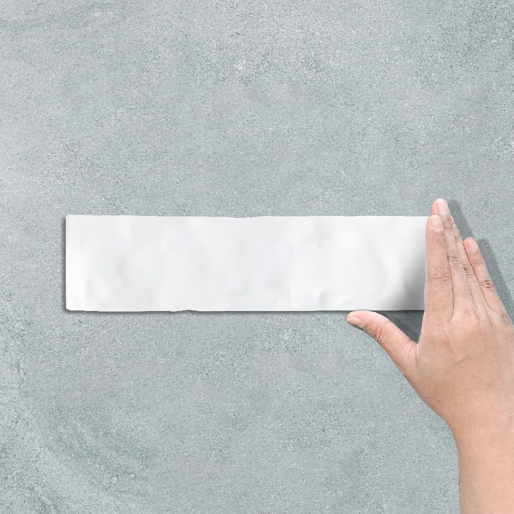 HANDMADE LOOK WHITE - SUBWAY TILE