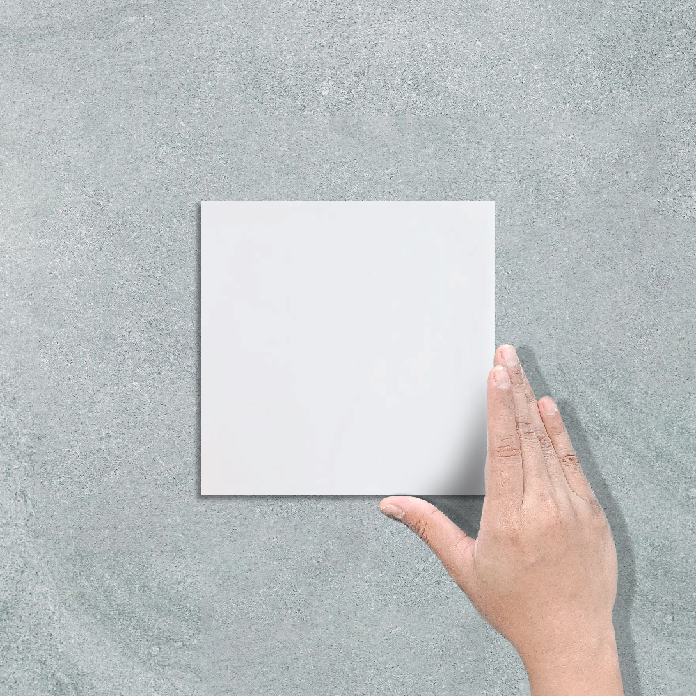 WHITE SQUARE - SUBWAY TILE