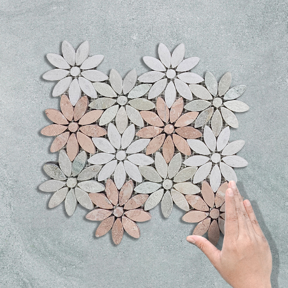 DAISY - MARBLE+ MOSAIC