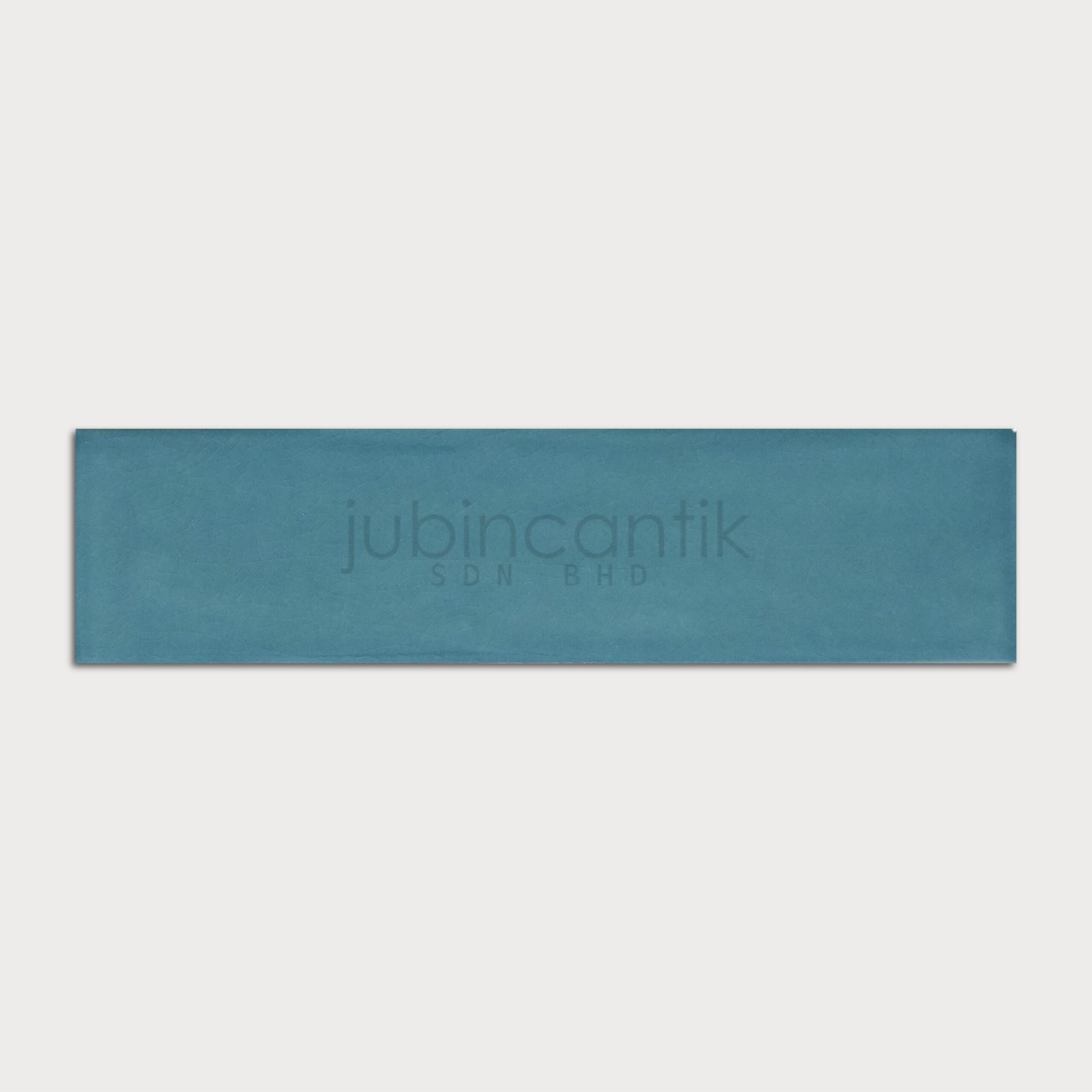 Hover image for CRACKLE TURQUOISE - SUBWAY TILE