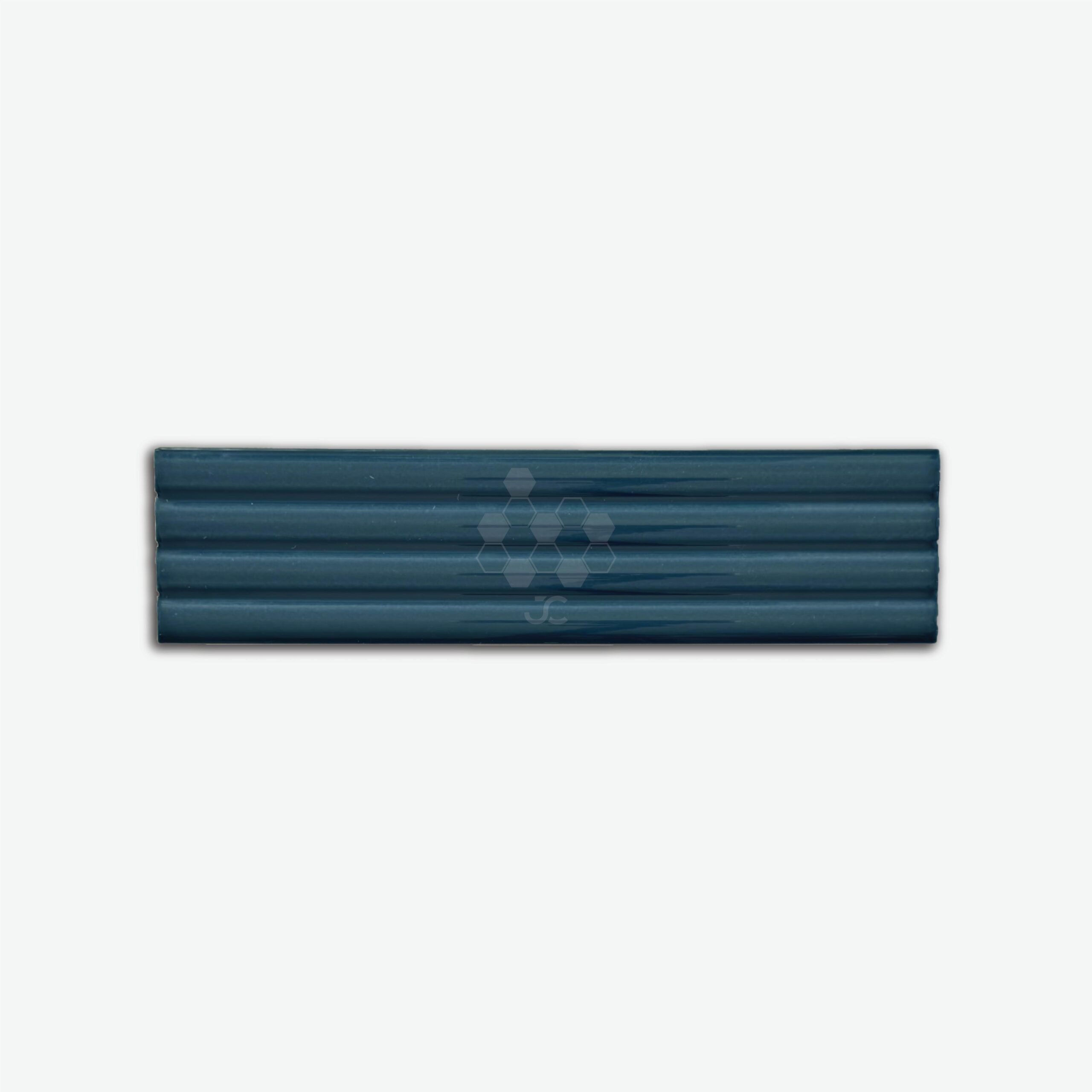 Hover image for FLUTED PRUSSIAN BLUE - SUBWAY TILE