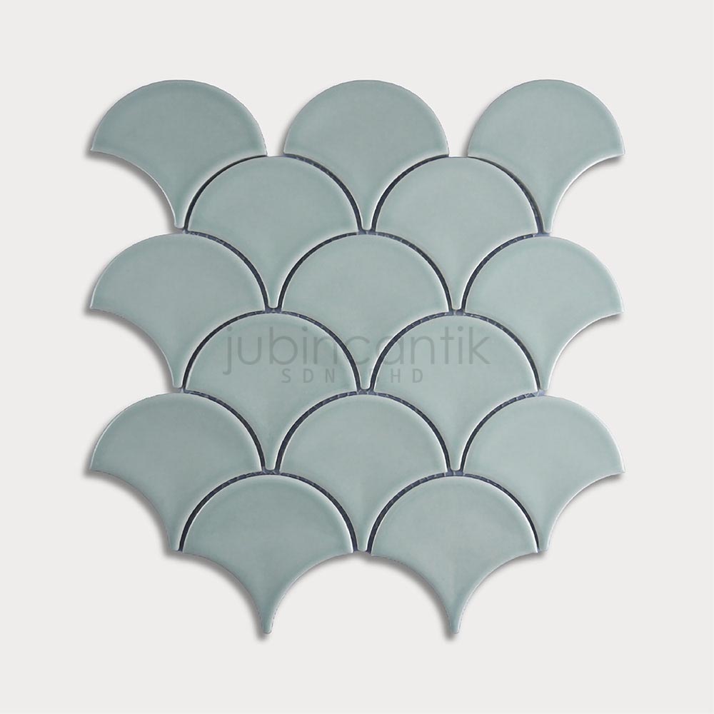 Hover image for FISHSCALE XL SAGE GREEN - MOSAIC