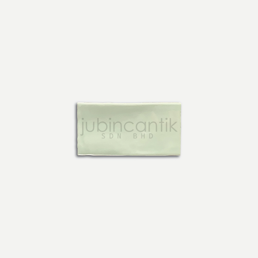 Hover image for HANDMADE LOOK SMALL SAGE GREEN - SUBWAY TILE