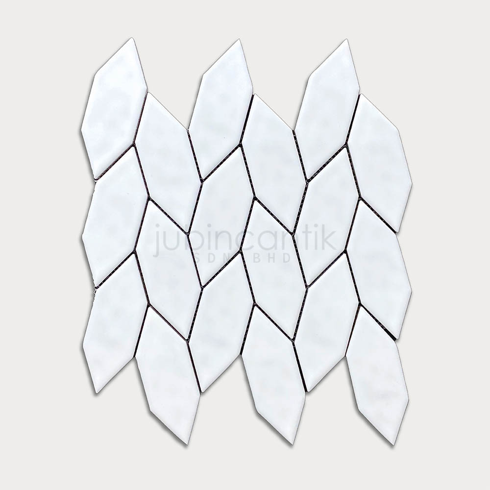 Hover image for HEX LEAF XL WHITE - MOSAIC