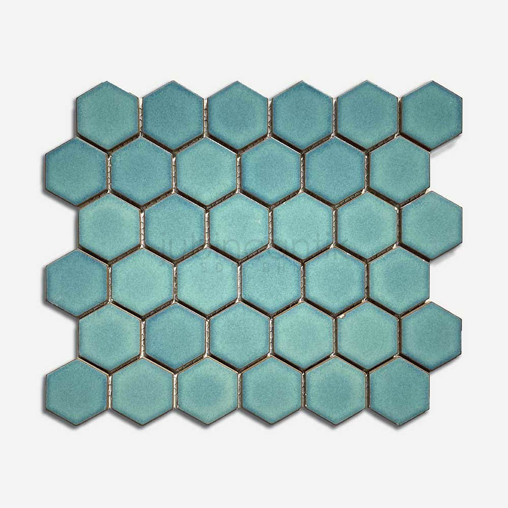 Hover image for HEX MEDIUM CRYSTAL GREEN - MOSAIC