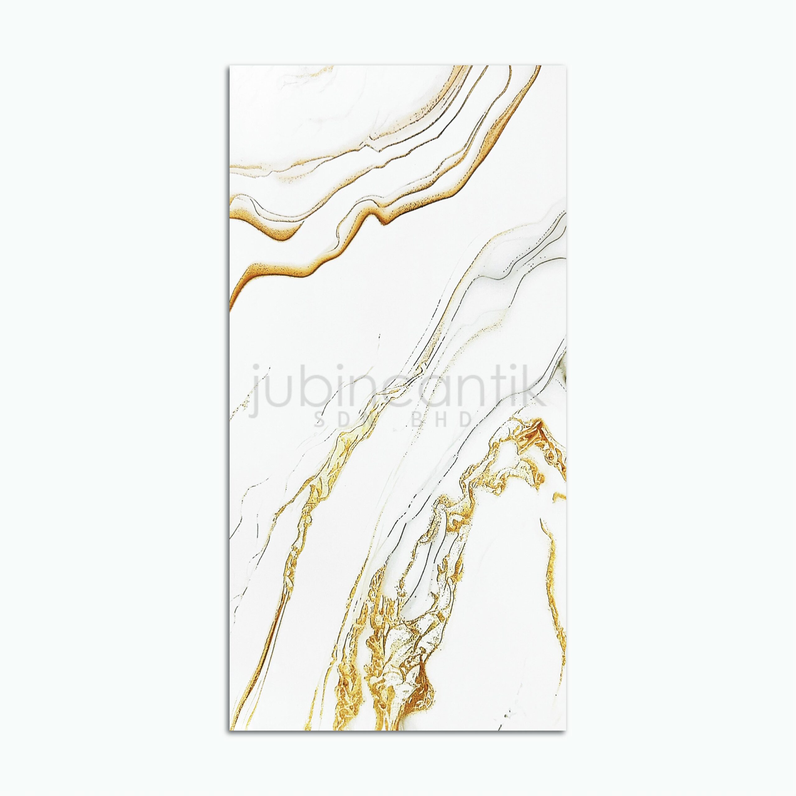 Hover image for ABSTRACT GREY GOLD - MARBLE LOOK TILE