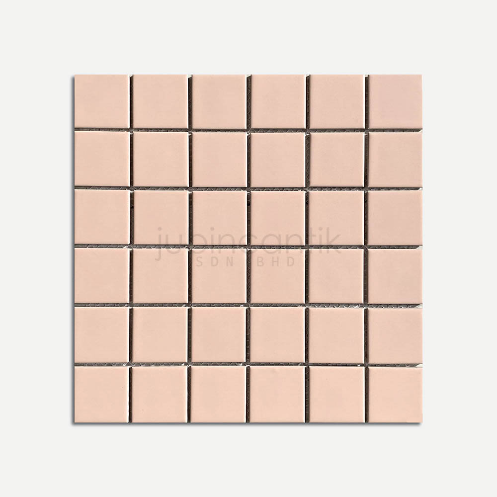 Hover image for MINI SQUARE BLUSH PINK - MOSAIC