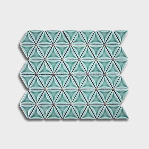 Hover image for MINI TRIANGLE GREEN - MOSAIC