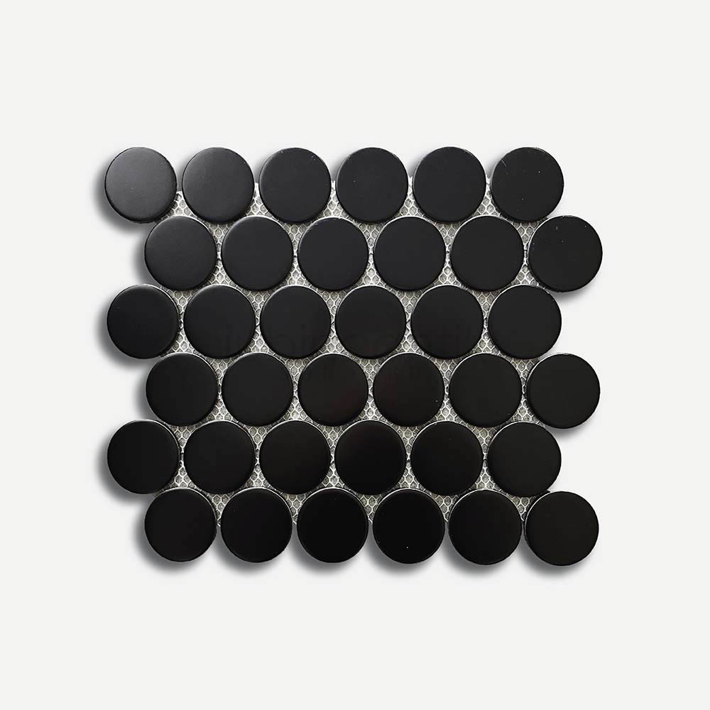 Hover image for PENNY ROUND XXL BLACK - MOSAIC
