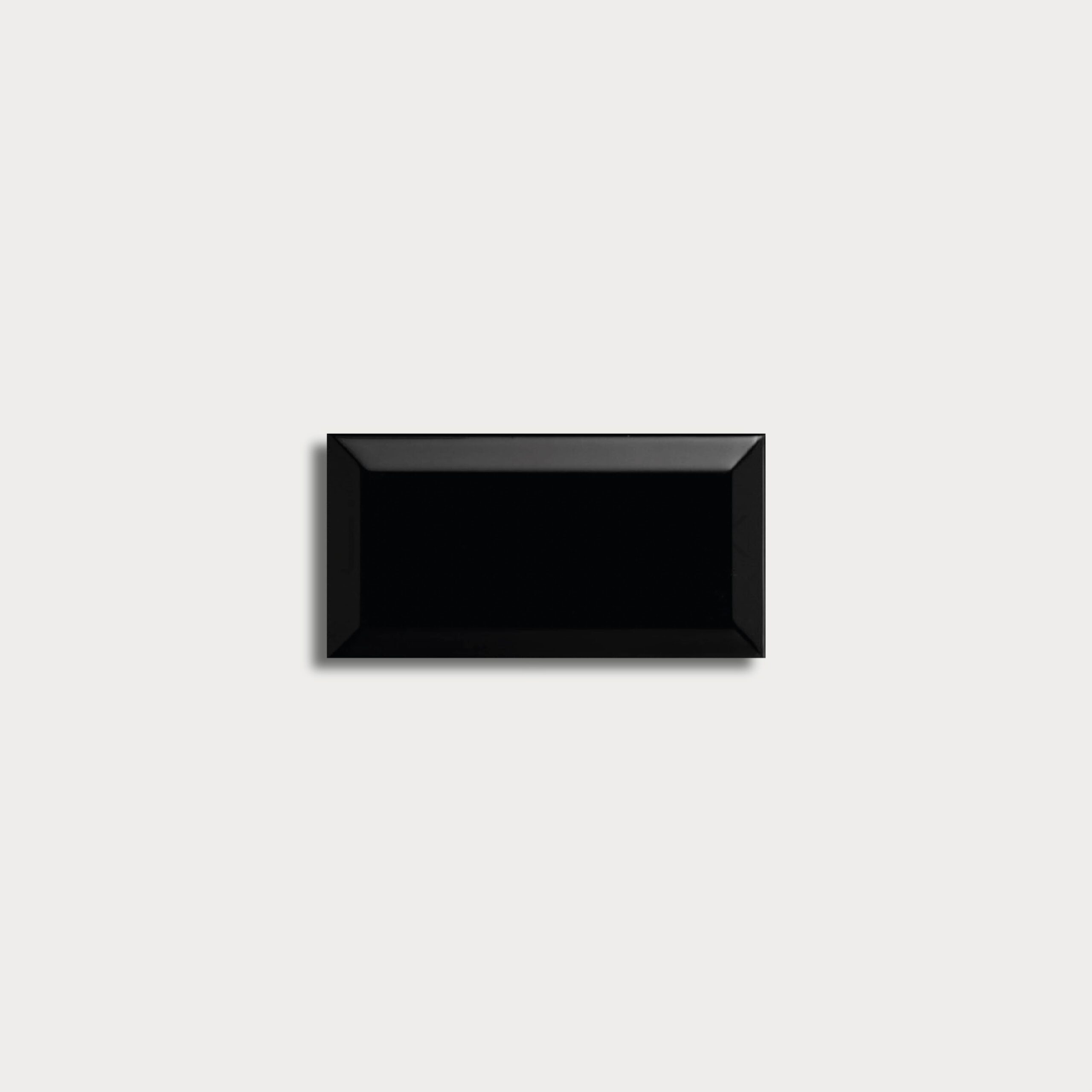 Hover image for BEVEL BLACK - SUBWAY TILE