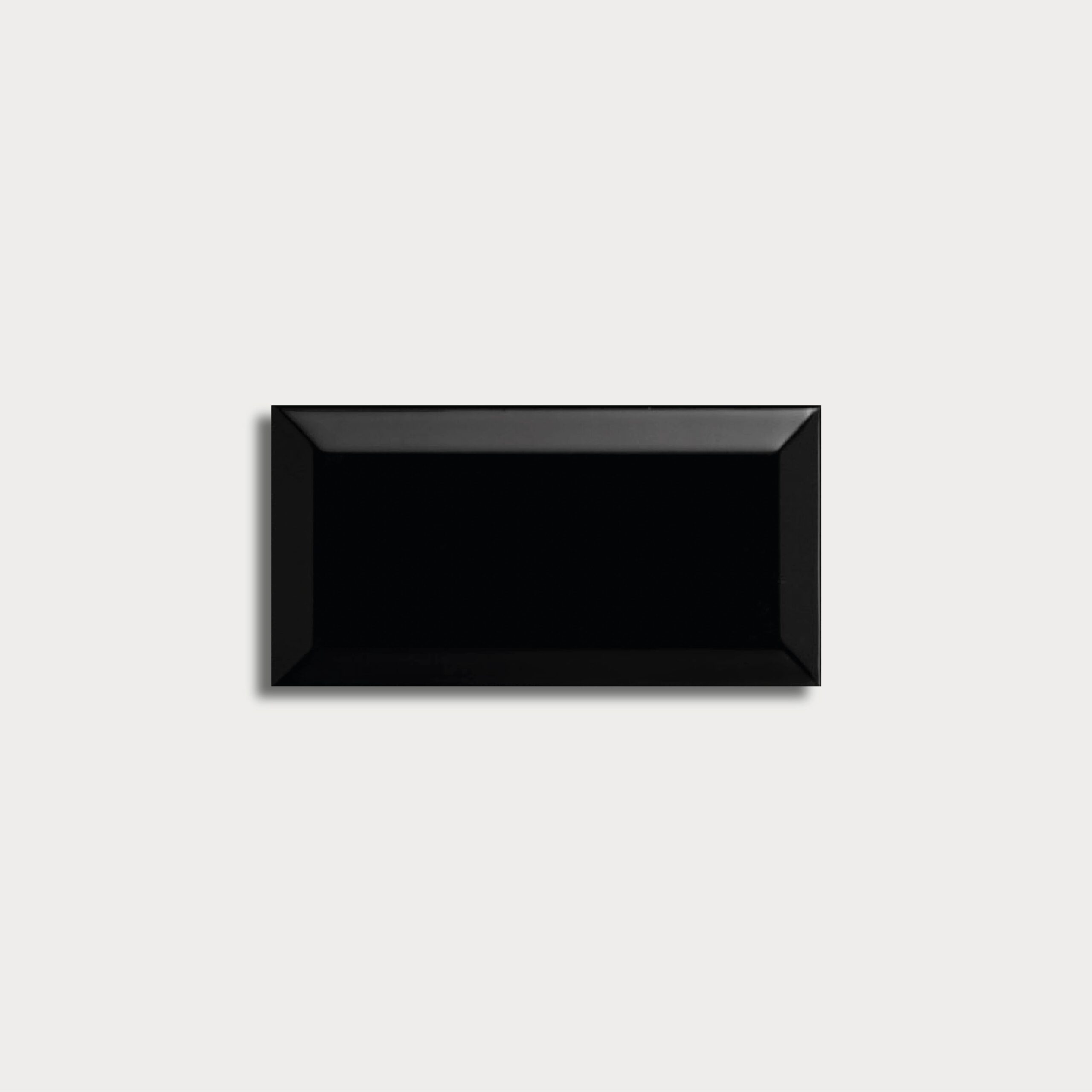Hover image for BEVEL BLACK - SUBWAY TILE