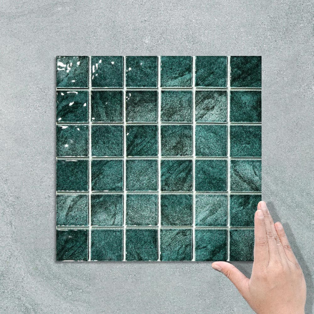 WAVE FOREST EMERALD - MOSAIC